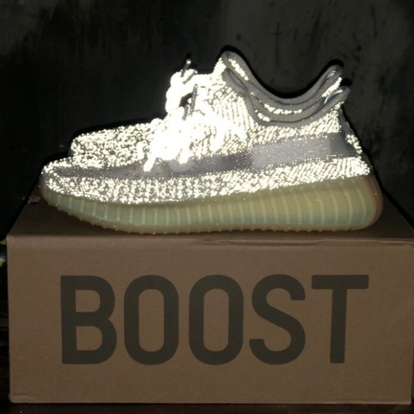 Yeezy Boost 350 V2 Static Men's Shoes EF2905 - Picture 4 of 4